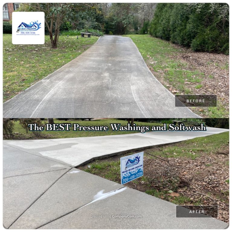 Concrete Cleaning in LaGrange GA Pressure Washing and Soft washing