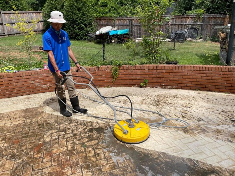 Concrete Pressure Washing and Soft Washing in LaGrange GA