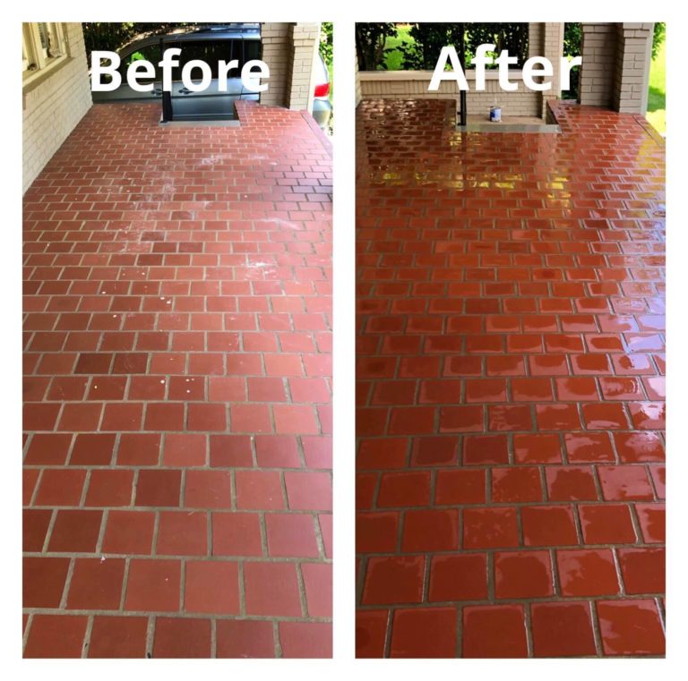 Paver washing in LaGrange by The Best Pressure Washing and Softwash in Georgia